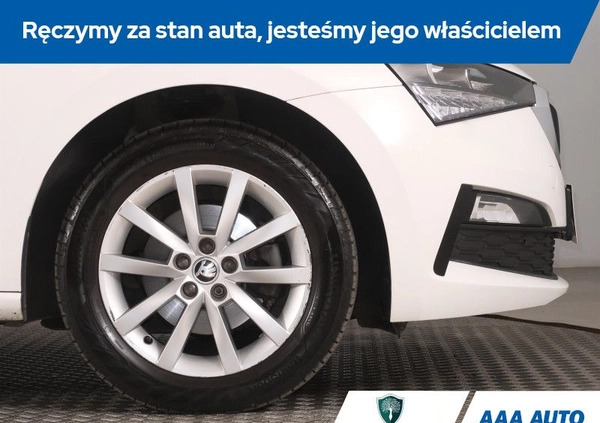 Skoda Scala cena 52000 przebieg: 172292, rok produkcji 2020 z Zagórz małe 301